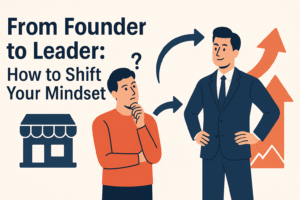 From Founder to Leader: How to Shift Your Mindset