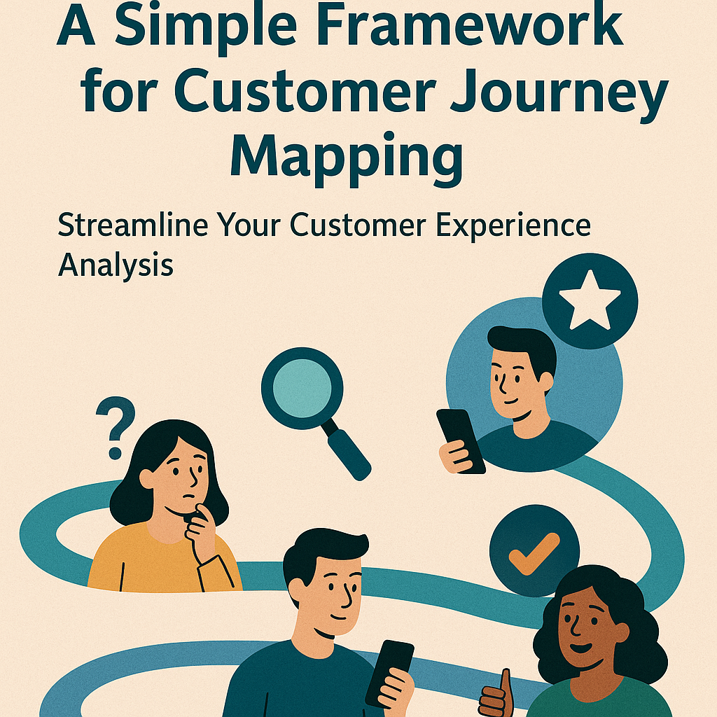 A Simple Framework for Customer Journey Mapping: Streamline Your Customer Experience Analysis