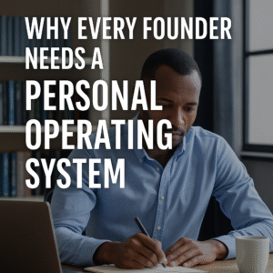 Why Every Founder Needs a Personal Operating System