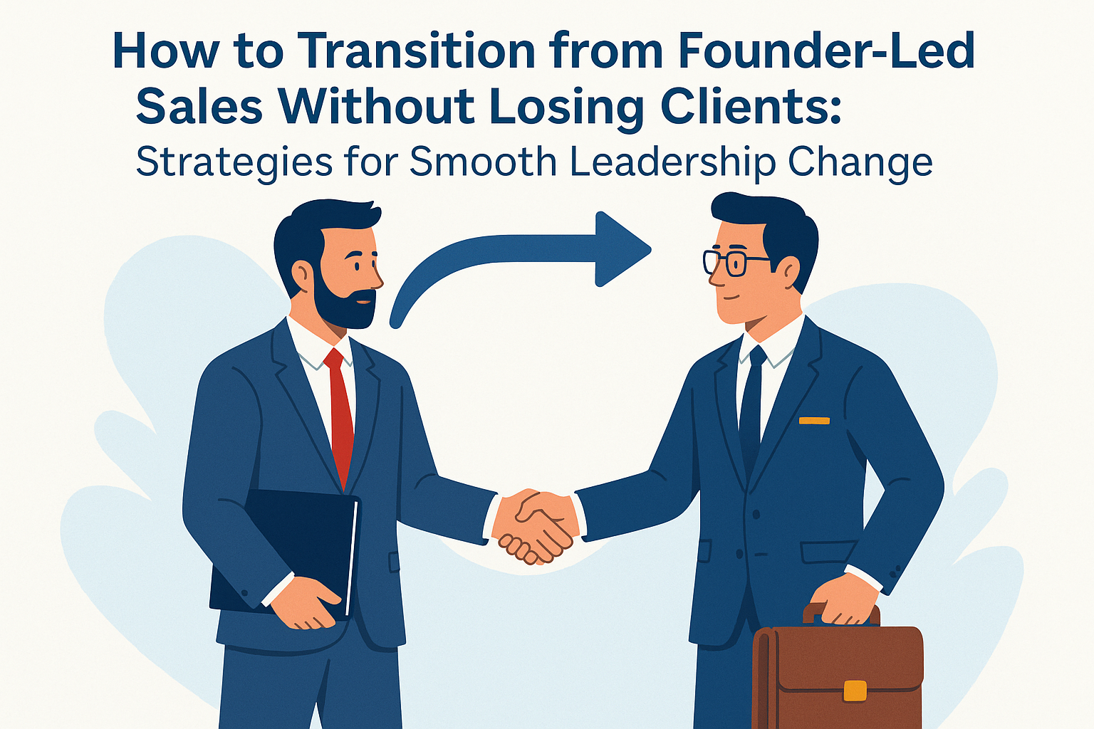 How to Transition from Founder-Led Sales Without Losing Clients: Strategies for Smooth Leadership Change